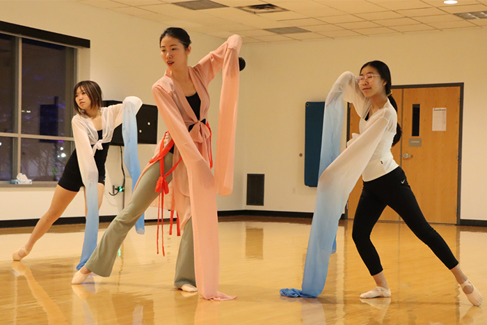 Chinese Heritage of Recreation and Dance with master traditional dancer Lexy Liu and her young dance apprentices Gabby Wang and Cadence You, all of Fargo, recipients of NDCA Folk and Traditional Arts Apprenticeship Program grant